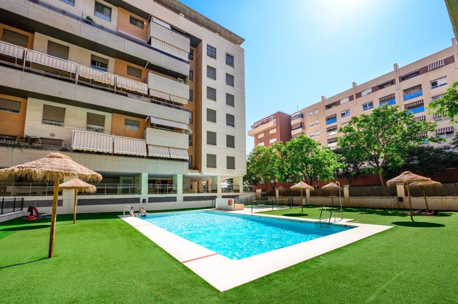 Apartamento Litoral Blue Apartment Malaga Ngoại thất bức ảnh