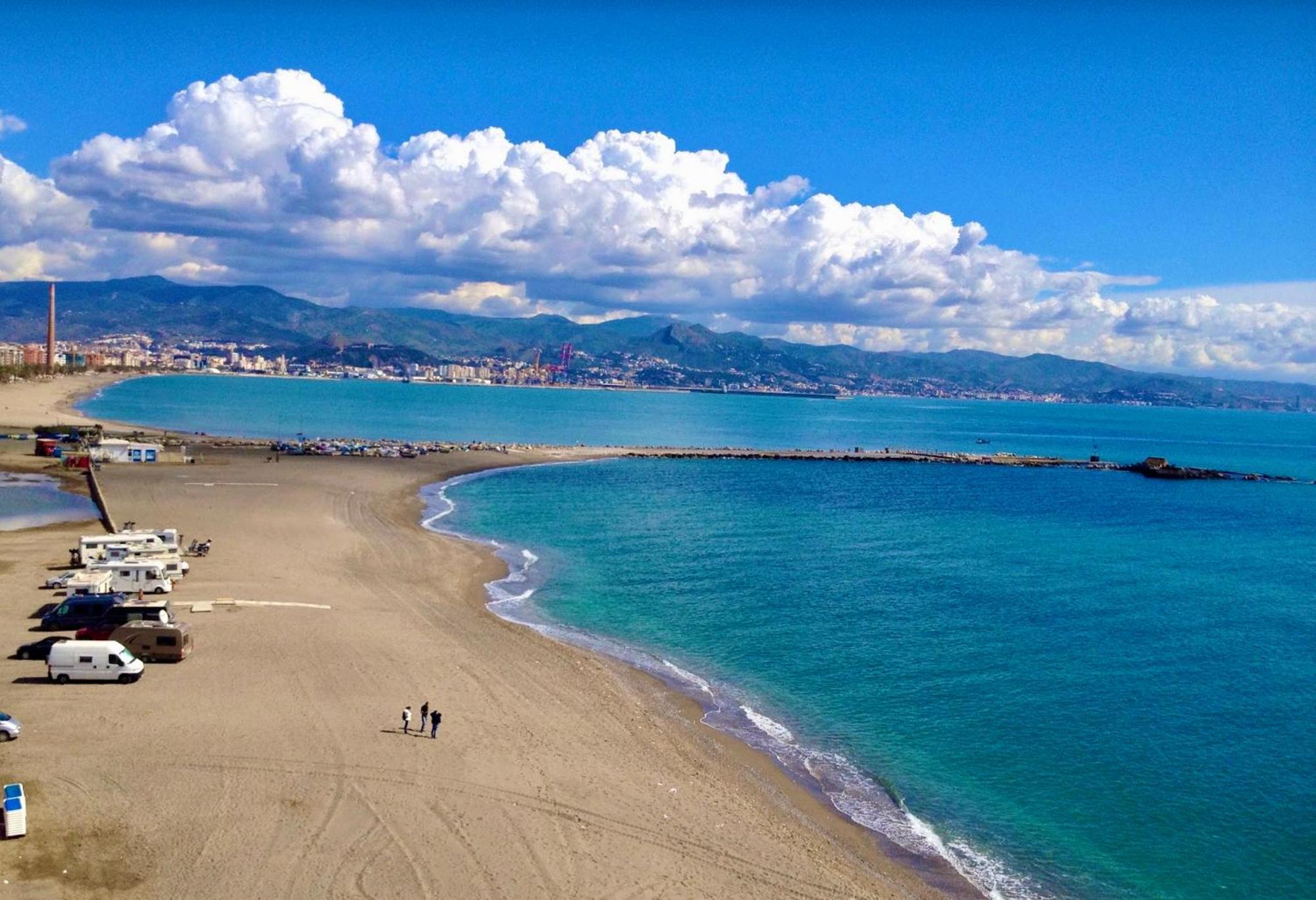 Apartamento Litoral Blue Apartment Malaga Ngoại thất bức ảnh